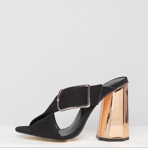 ASOS Buckle Mules